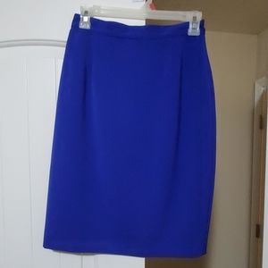 Cobalt blue Votre Nom skirt